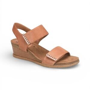 Sofft Verdi II in Luggange Tan Size 11 Women’s Wedge Sandal